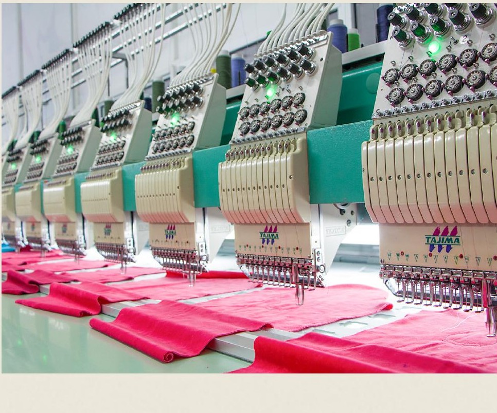 Tajima embroidery machines
